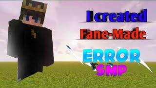 I Created Public Fan-made Error Smp #minecraft #wharfgamer #error #public