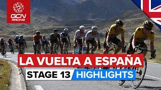 The Tourmalet Takes Some Big Victims! | Vuelta A España 2023 Highlights - Stage 13