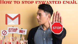 How to unsubscribe all Unwanted emails in Gmail | Stop Promotional Emails in Gmail