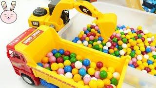 Kids toys | Excavator Dump Truck Cement Mixer Garbage Truck School Bus for kids | YapiTV Toy