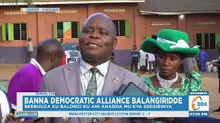 Banna Democratic Alliance Bayingidde mu Kalulu ke Kawempe , Baagala Oppozisoni Yeegatte Emegge NRM