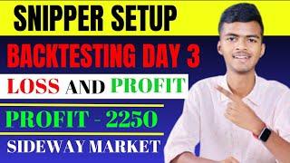 Day 3 | Devansh Rai Snipper Setup Backtesting | Advance Option Buying Strategy | Aman Stark