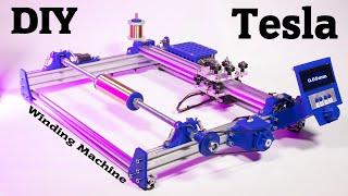 Best Tesla-Coil Winding Machine 2022 - 0.05mm Wire!?