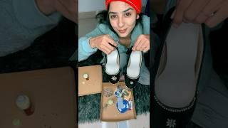 How to turn an old heels to new | Anju Mor | #trendingonshorts #ytshort #heels