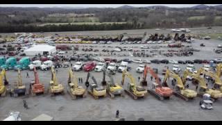 Auction Day at Ritchason Auctioneers - Heavy Equipment Auction