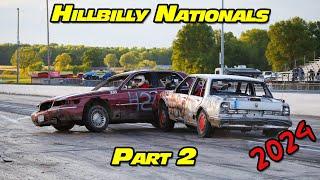 Hillbilly Nationals Demolition Drag Race at National Trail Raceway 2024 Part 2