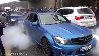 CarFreitag Nürburgring 2016 - Burnouts, Drifts, Funny Public, Police etc!