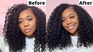 HOW TO REVIVE CURLY SYNTHETIC HAIR | MAINTAINING CURLY CROCHET HAIR