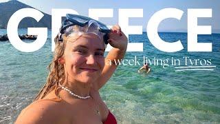 vlog: LIVING IN GREECE *housesitting* (taking a break from traveling)