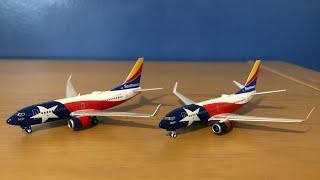 Lone Star One Comparison! Panda Models vs Gemini Jets Southwest 737-700 Review