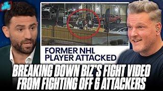 Breaking Down Footage From NHL Vet & Podcaster Paul Bissonnette's Fight vs 6 Scumbags | Pat McAfee