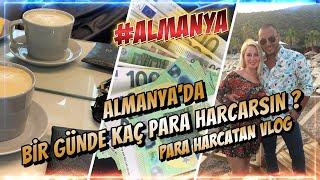 Almanya'da Para Harcatan vLOG / Almanya'da 1 günde kaç para harcarsın ?