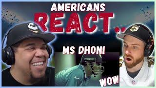 AMERICANS REACT TO MS DHONI INSTANT WICKET KEEPING || REAL FANS SPORTS