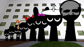 All the Sizes Of Black Sprunki want me to help them in Gmod