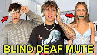 BLIND DEAF MUTE BAKING CHALLENGE! (ft.Nidal Wonder)