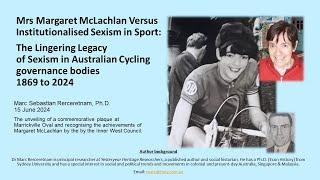 Sexism in Cycling by Dr Marc Sebastian Rerceretnam