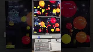 LG C4 & B4 OLED TVs: In-store Comparison #lg oled  #c4 #b4 #shorts