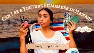 Hawaii Filmmaker Documentary: Starting from Scratch | Tips and Challenges #youtubers #creativity