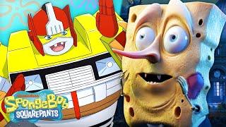 SpongeBob Episodes Reimagined As A Transformers, Stop-Motion, + More!  | @SpongeBobOfficial