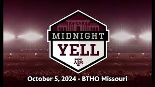 Texas A&M Midnight Yell | October 5, 2024 | BTHO Missouri