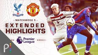 Crystal Palace v. Manchester United | PREMIER LEAGUE HIGHLIGHTS | 9/21/2024 | NBC Sports