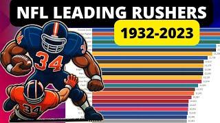 NFL All Time Rushing Leaders (1932-2023)