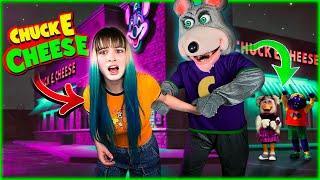 🟢 ENCONTRAMOS el ATERRADOR ESCONDITE de CHUCK E CHEESE y ME ATRAPÓ el RATÓN CHUCK!! 