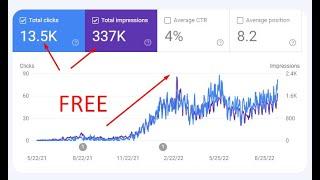 FREE - How to Generate Unlimited Traffic to Any Website From Google, SEO Search Engine Optimization