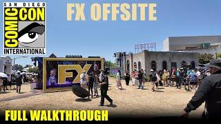 FX - The Bear - AHS - Full Walkthrough - Walking Tour  San Diego Comic Con 2024 - Offsite