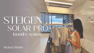 Steigen Solar Pro Laundry System | Product Review | Google Home & Tuya Set-Up | HDB BTO Reno Tips