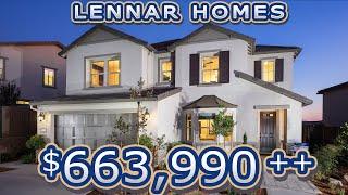 LENNAR HOMES| EL DORADO HILLS, CALIFORNIA |SIENNA RIDGE ESTATES| 2722 SQFT MODEL|FALL HOME TOUR 2020