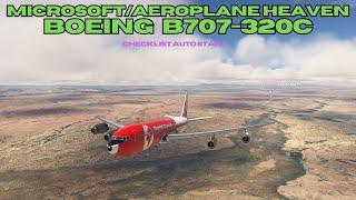 Microsoft Flight Simulator BOEING B707-320C  Checklist Auto Start Up