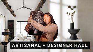 ARTISANAL AESTHETIC + DESIGNER DUPES | HOMEGOODS HAUL | SIGNED ANDREA