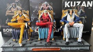 Borsalino & Sakazuki & Kuzan - BT Studio | Scale: POP Resin Statues