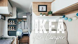 Die besten IKEA HACKS – Platz sparen im Camper!