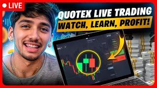  QUOTEX TRADING LIVE  WATCH, LEARN, PROFIT WITH ME! | Binary Options Trading Strategy | Quotex