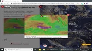 Hurricane Douglas continues to strengthen | windy weather monitoring