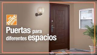 Variedad de puertas para diferentes espacios de tu hogar | Puertas y ventanas | The Home Depot Mx