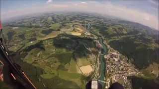 Thermikflug über Ternberg