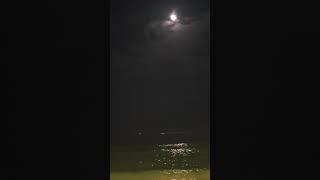 달빛아래  파도소리 소리명상 #sound #3분힐링 #korea #peace #meditation #nature
