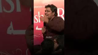 Ghuroor to Mirza Ghalib mein hain… Zakir Khan #jashnerekhta #urdupoetry