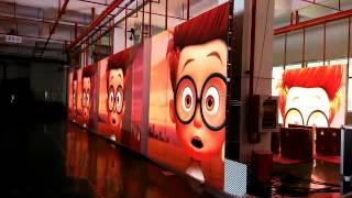 P4.81 outdoor rental led display video (High definition)