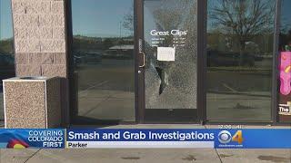 Parker Police Investigate Smash & Grabs