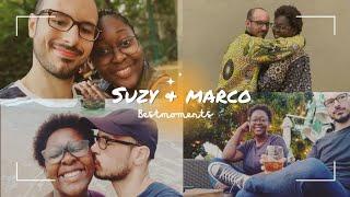 Interracial Couples best moments - SUZY & MARCO  (Mozambique & Luxembourg)