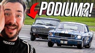 Fighting For The Podium In A 500BHP Classic Mustang