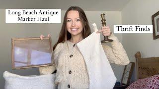 Antique Market Haul | Thrift Finds + Thrift Flip