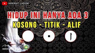 ViralIlmu Makrifat Tingkat Tinggi/Hidup  Haqikatnya Hanya 3 -Kosong-Titik-Alif (Abah A Ali Hasan)