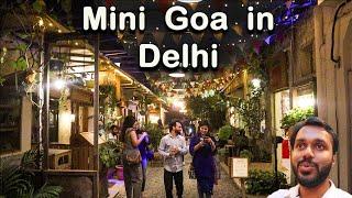 Champa Gali Delhi | Places to Visit in Delhi | Champa Gali Best Cafe | Champa Gali Saket Delhi Night