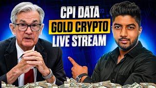 15 Oct | Live Market Analysis for Gold and Crypto | Trap Trading Live