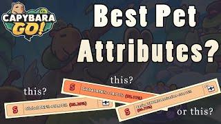 Capybara GO! Pet Attributes Guide: Unlock the Best Stats for Your Pets